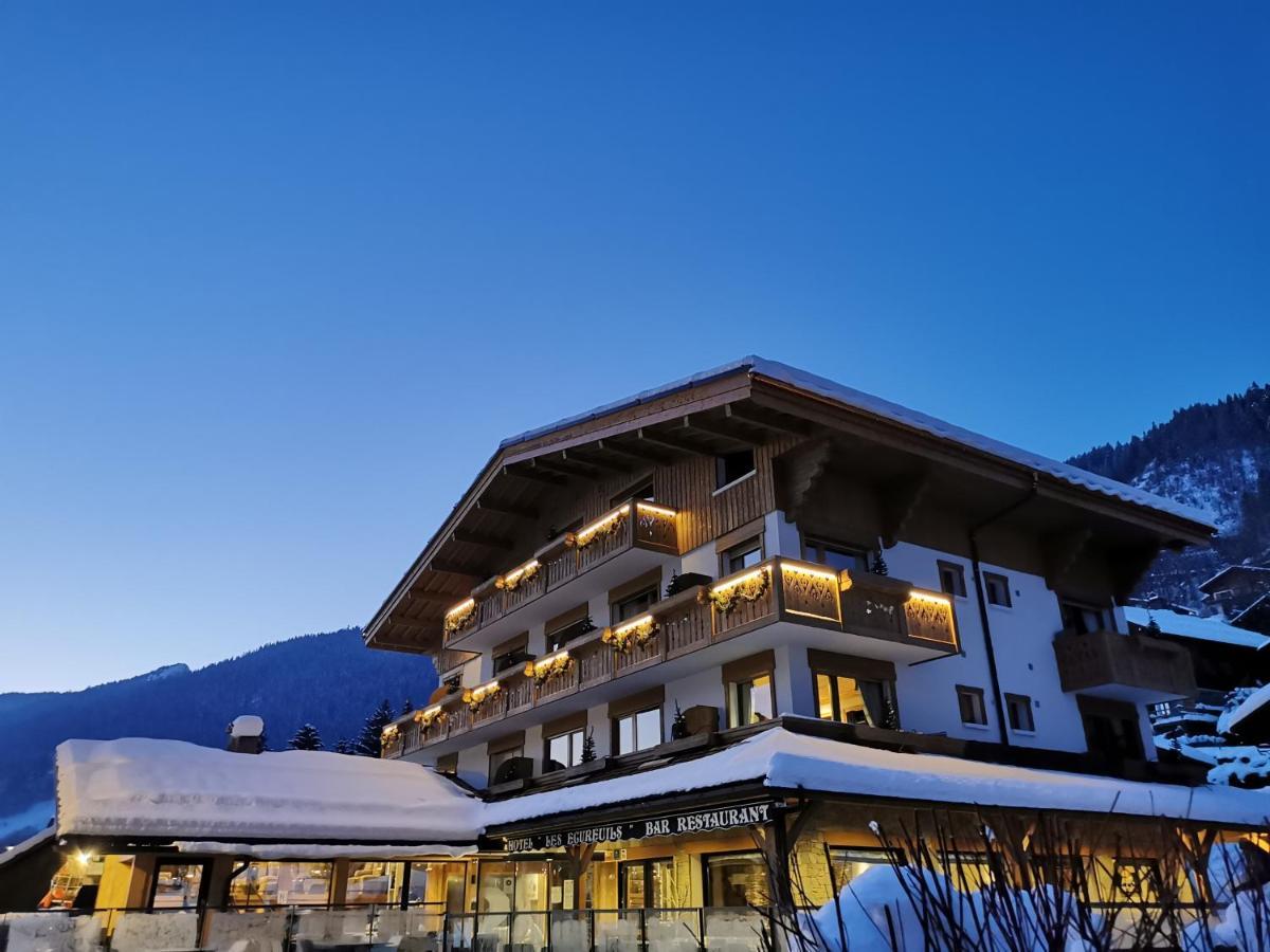 Hotel-Chalet Les Ecureuils Restaurant, Piscine, Jardin Garage Le Grand-Bornand Zewnętrze zdjęcie